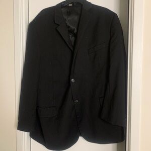 Joseph & Feiss Black Blazer 52R Formal business good condition